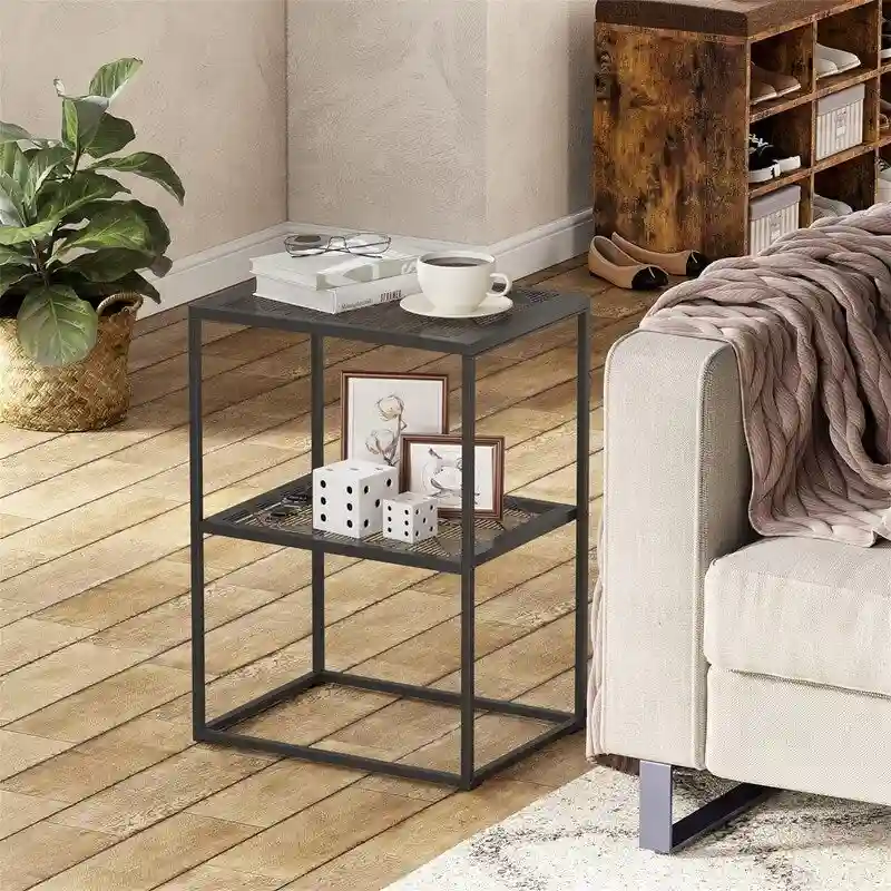 Standing Metal Shelf - 11.8D x 15.8W x 22.1H