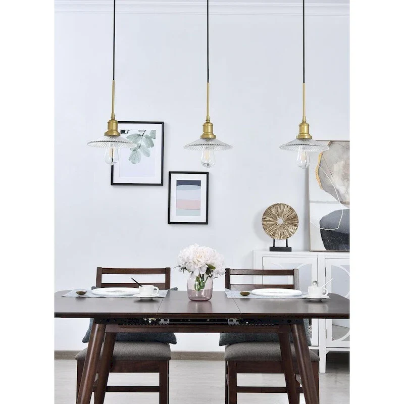 Waltz 3 light black Pendant