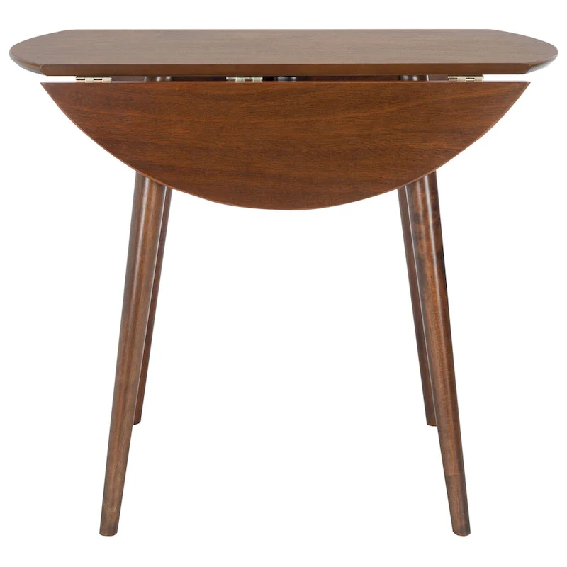 SAFAVIEH Geoff Folding Round Dining Room Table - 35 W x 35 L x 29 H - 35Wx35Dx29H