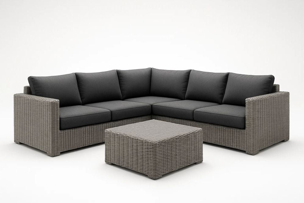 Corner Sectional Sofa - Anthracite/Gris