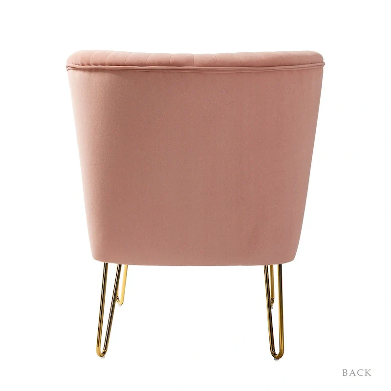 Barto Upholstered Side Chair with Tufted Back Set of 2 by HULALA HOME