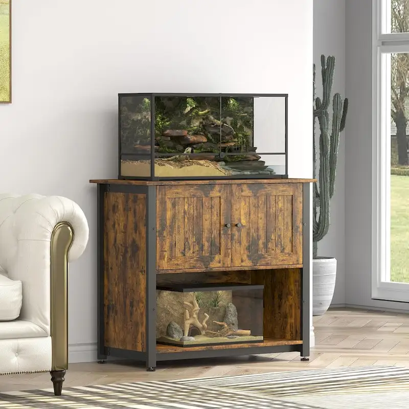 40-50 Gallon Fish Tank Stand with Cabinet