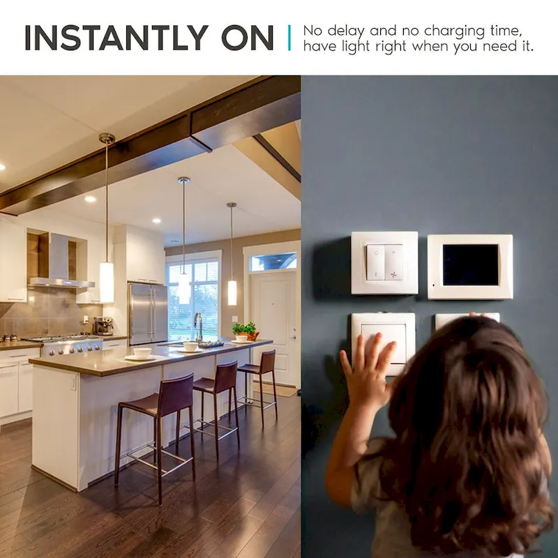 Luxrite A19 LED Light Bulbs 100W Equivalent Dimmable, 1600 Lumens, Enclosed Fixture Rated, Energy Star, E26 Base 16-Pack