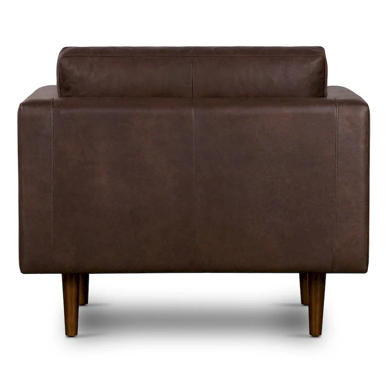 Poly and Bark Napa Lounge Chair - Genuine Italian Leather