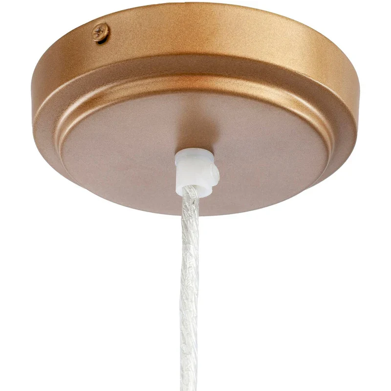 Artistic Weavers Calen Geometric Jute Drum Pendant - 12 H x 16 W x 16 D