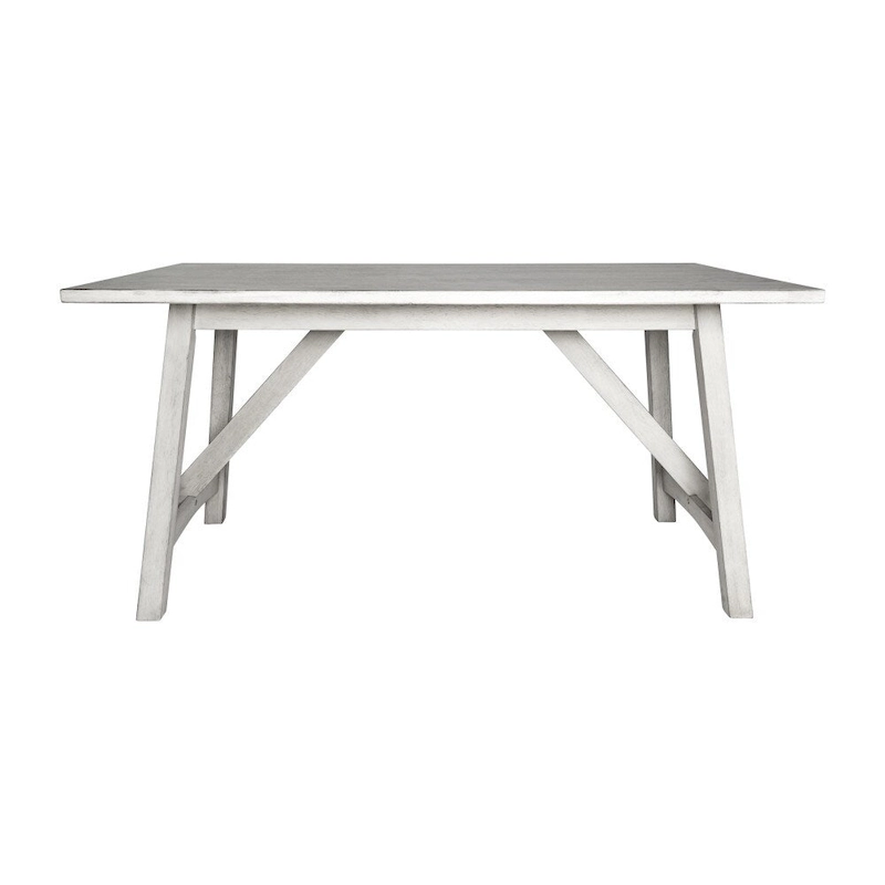 Solid Wood Commercial Grade Trestle Base Dining Table