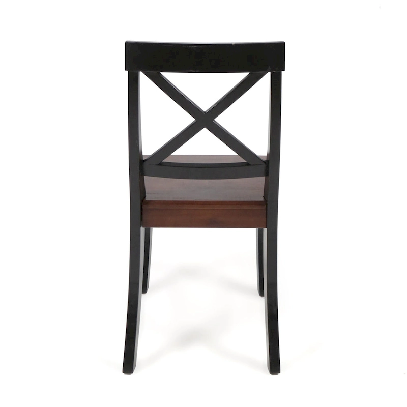Christopher Knight Home Roshan Farmhouse Acacia Dining Chairs (Set of 2)