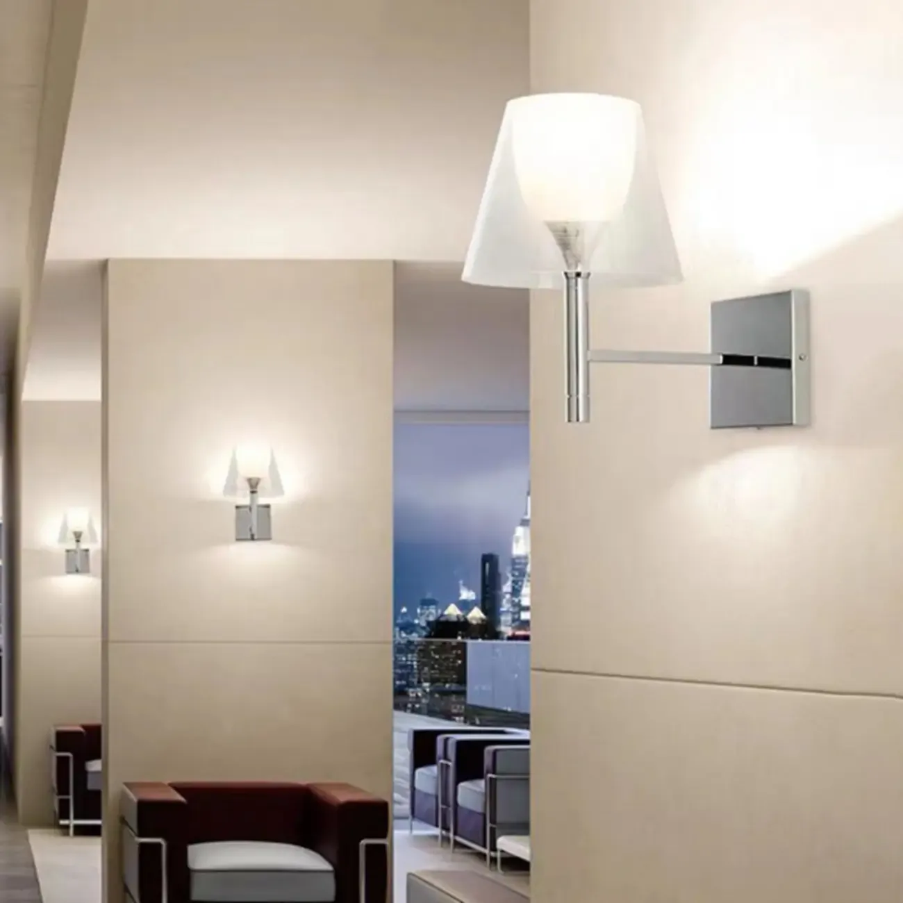 Modern Simple Metal Mini Wall Sconce