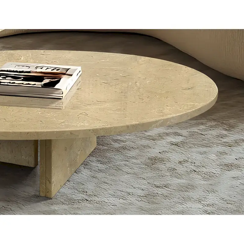 35.4 Natural Marble Stone Coffee Table