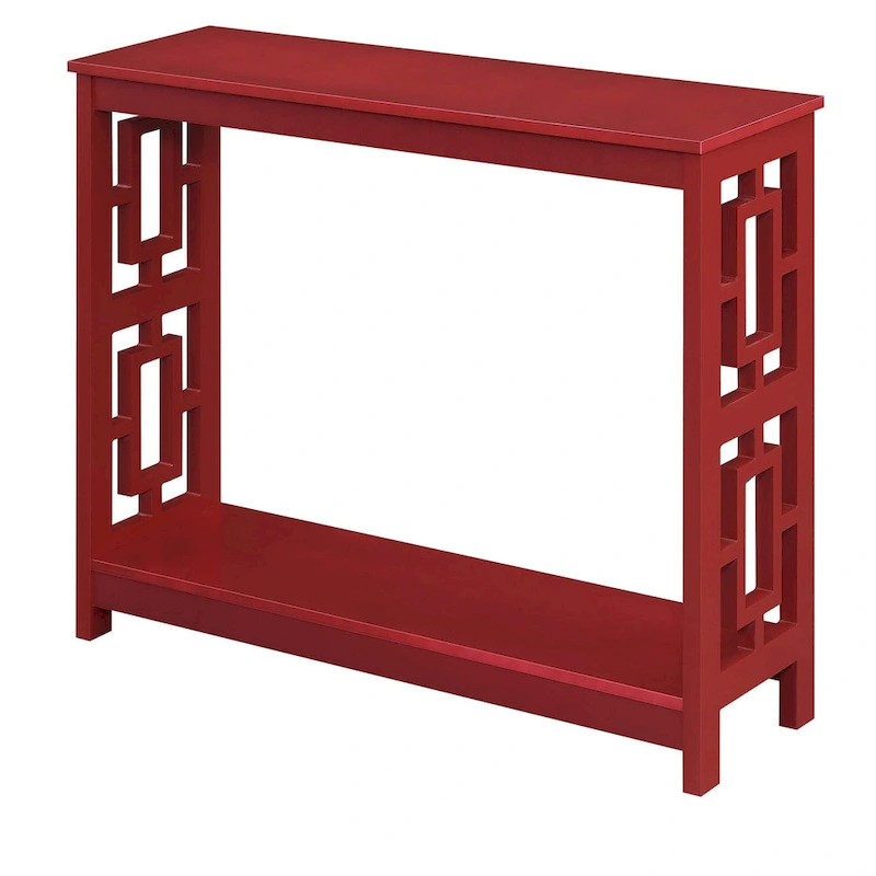 Convenience Concepts Town Square Console Table with Shelf