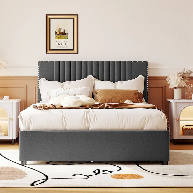 Full Size Bed with Twin Size Trundle