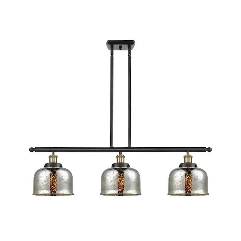 Innovations Lighting Bell - 3 Light 36  Island Light - 8  Shade