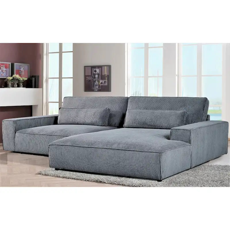 105.52-Inch Ultra-Wide Luxury Modular Sofa with Solid Wood Frame