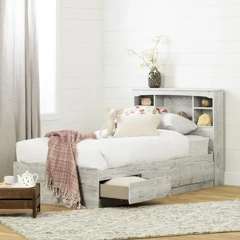 Bed and Headboard Set