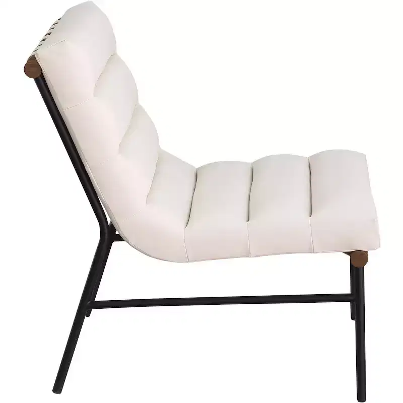Meridian Furniture,Burke Vegan Leather Accent Chair