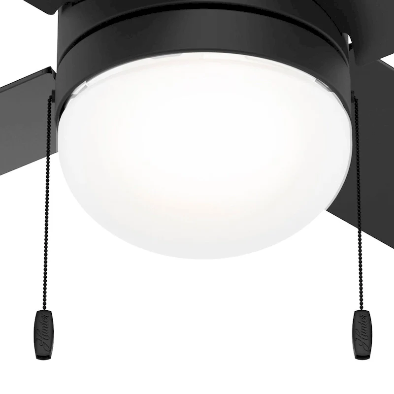 Hunter 52  Timpani Ceiling Fan w/ LED Light, Pull Chain