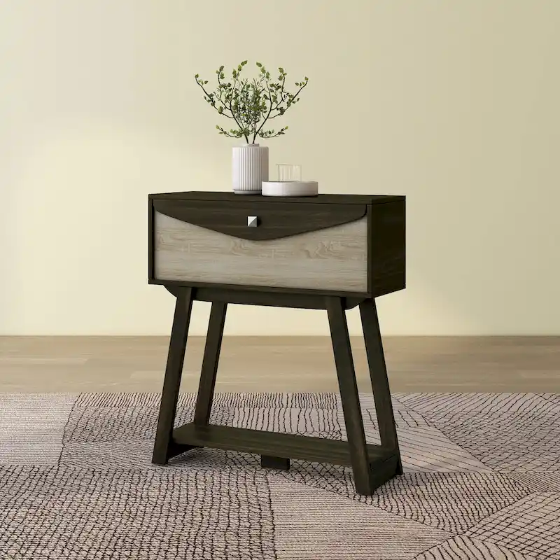 DH BASIC Modern 32-inch 1-shelf 1-drawer Console Table by