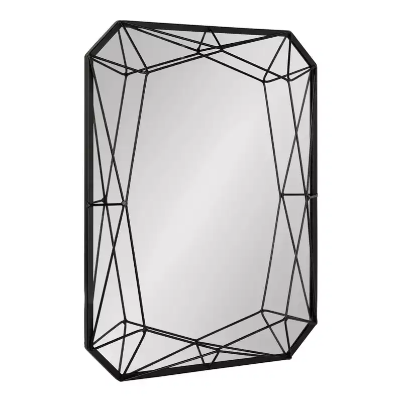 22 x 28 Rectangle Metal Accent Wall Mirror
