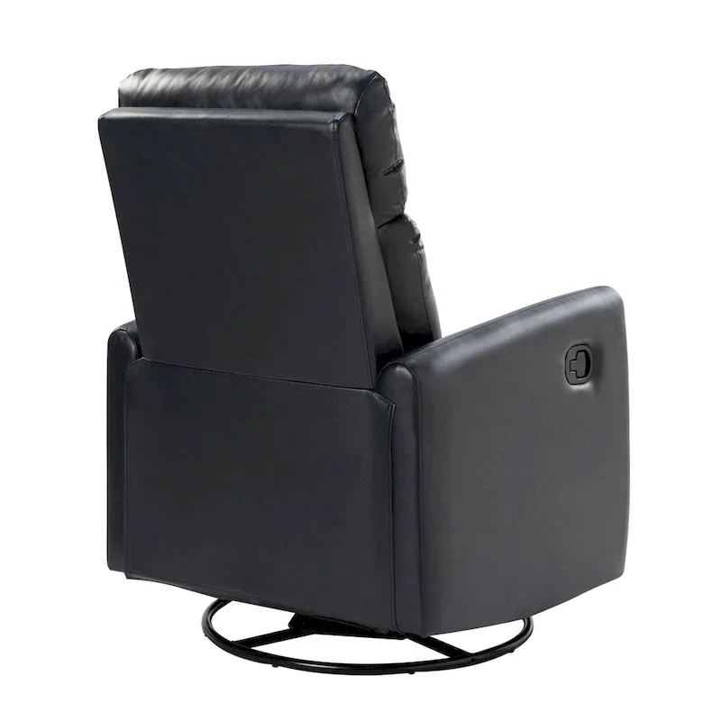 Lyle Manual Swivel Recliner with Metal Base