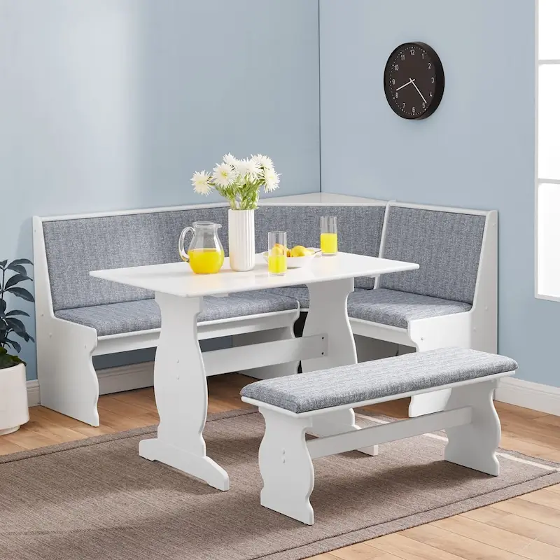 Breakfast Nook 3-piece Dining Set