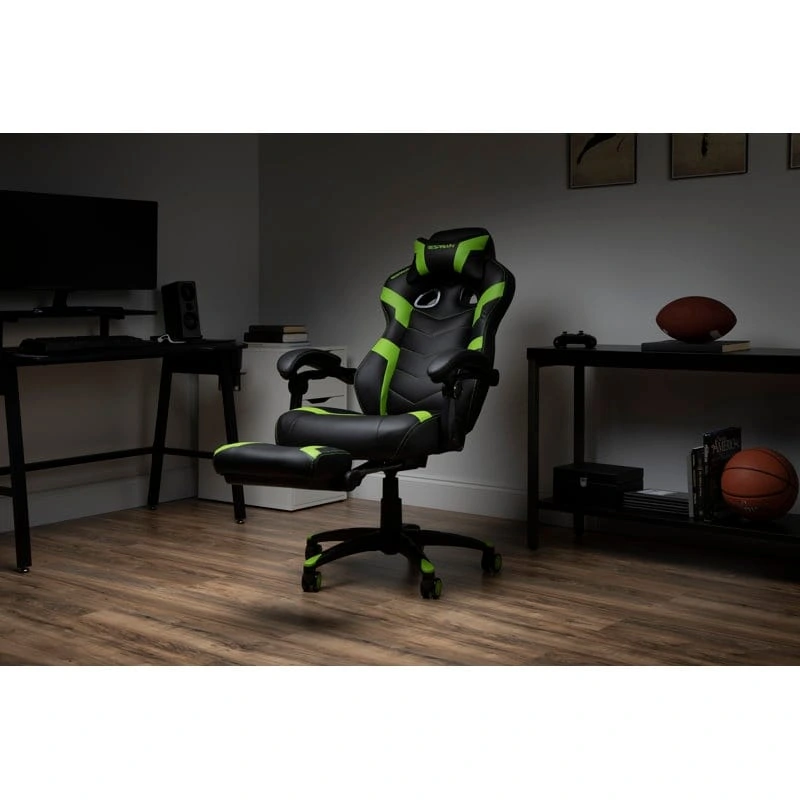 RESPAWN 110 Pro Gaming Chair - Gaming Chair with Footrest, Ergonomic Computer Desk Chair
