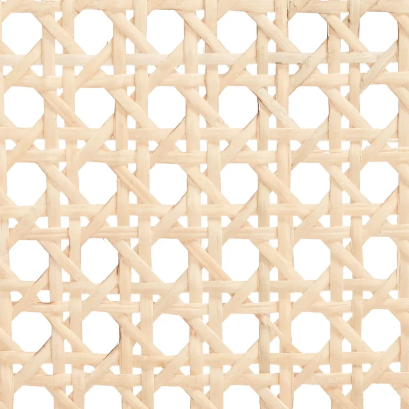 Natural Cane Low Back Counter Stool