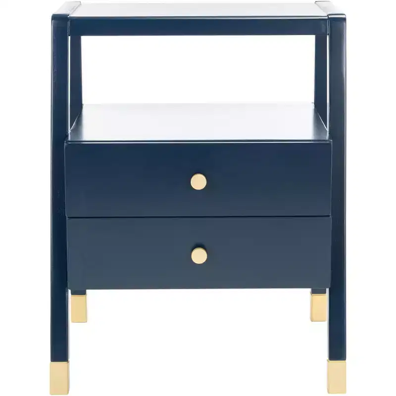 Cove 2 Drawer 1 Shelf Accent Table - ACC6602 - Safavieh