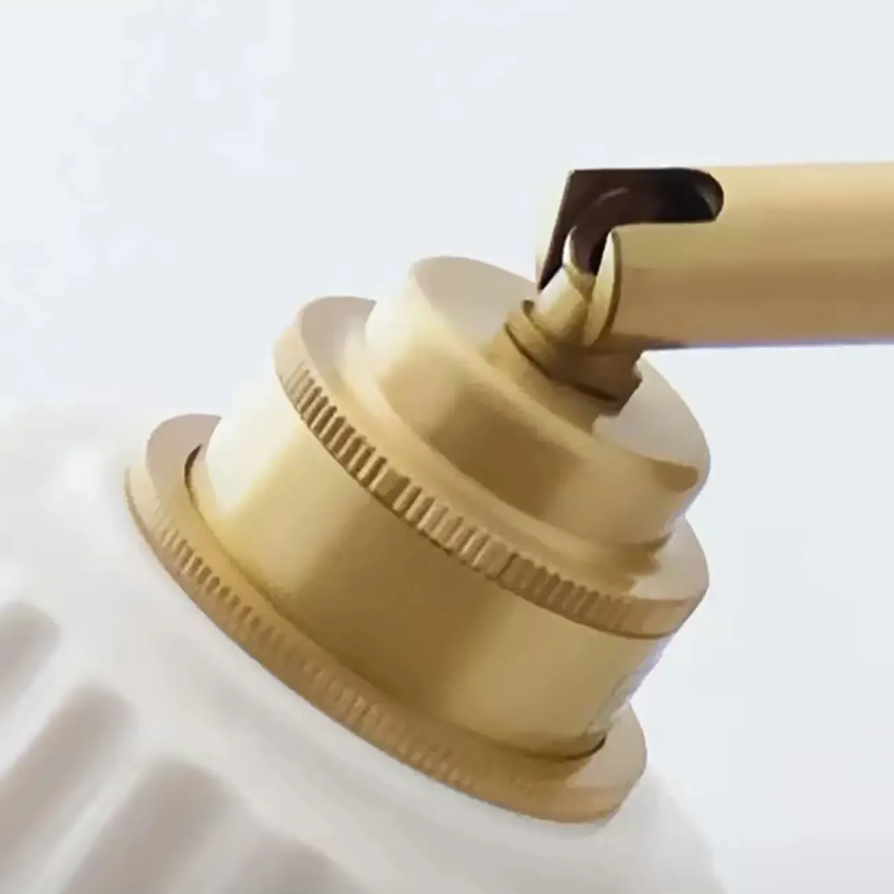 Modern White Wall Sconce with Ceramic Shade and Pull Chain