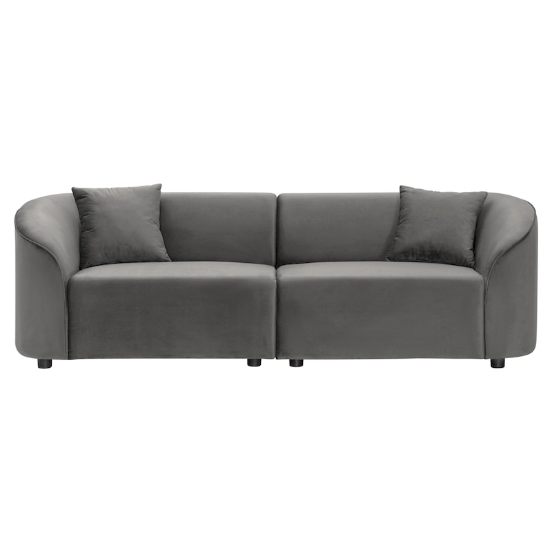 Christopher Knight Home - Allegra Sculptural 87 Curved Sofa
