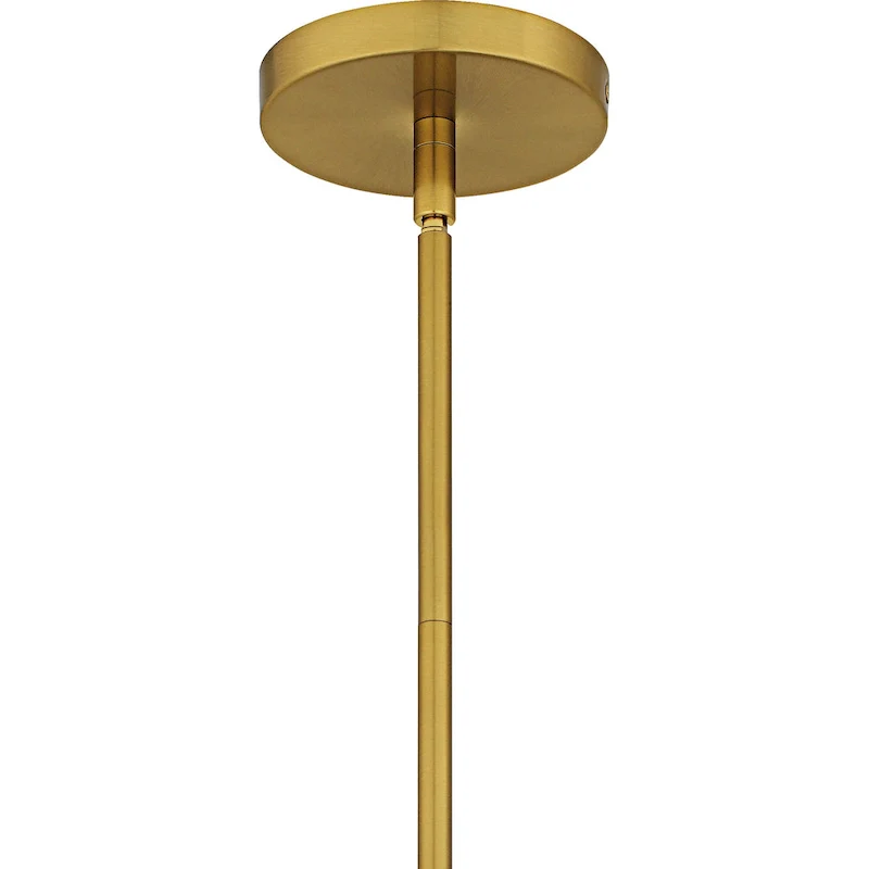 Govada 1-Light Brushed Gold Mini Pendant