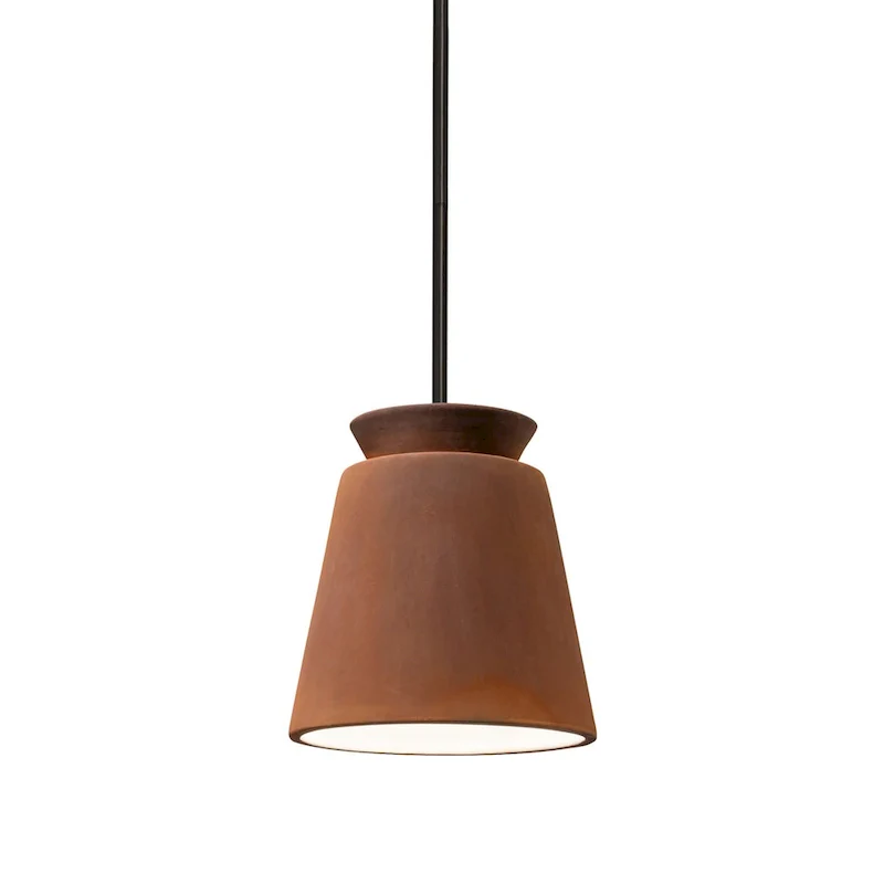 Justice Design Group Small Trapezoid Pendant - Rigid Stem