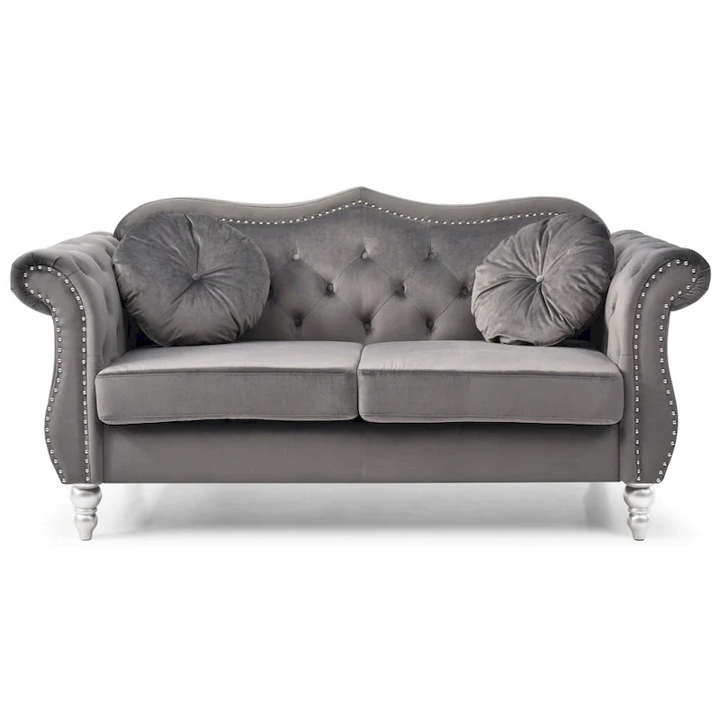Hollywood Velvet Loveseat