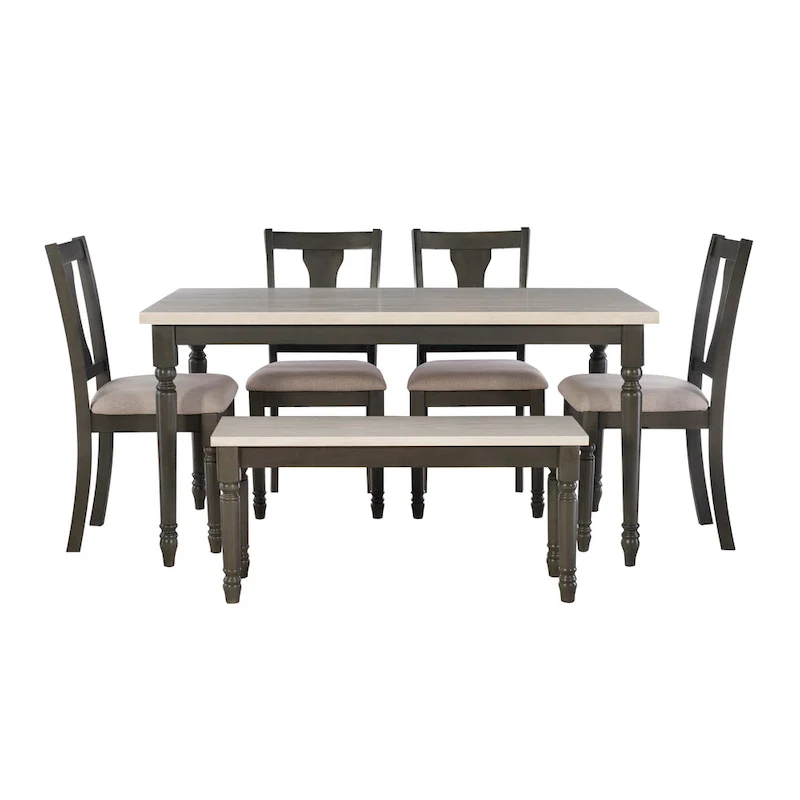Modern Farmhouse 6-piece Dining Set
