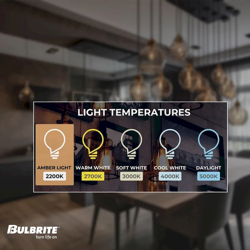 Bulbrite LED Grand Bulb and Pendant Kit of (1) 4 Watt Antique Glass 12  Jewel Shaped Bulb