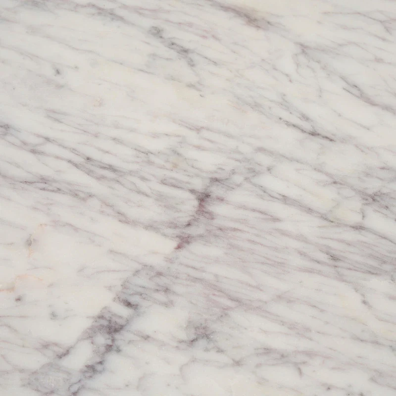 Bianca Dark Brown Wood w/ Marble Round Accent Table - 22.0L x 22.0W x 22.0H