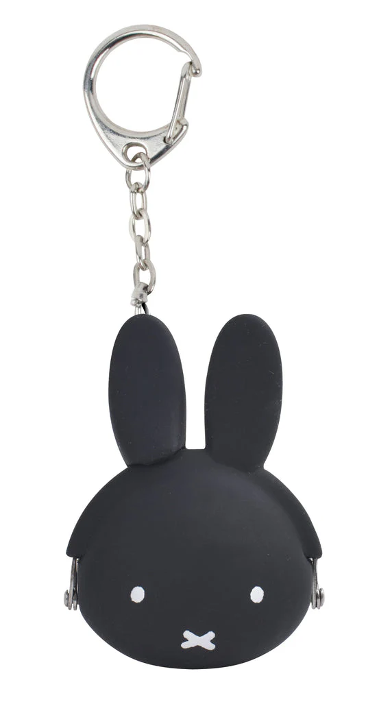 Mimi Pochi Baby Miffy Black Keyring/Purse