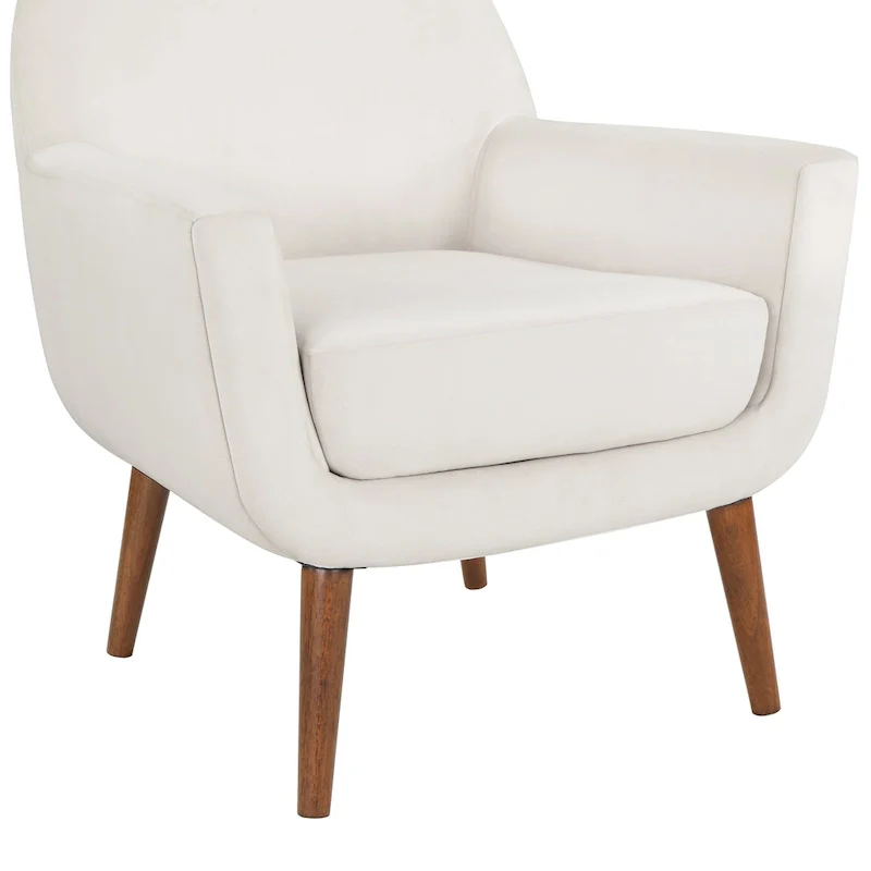 Adrian Mid-Century Velvet Arm Chair by Greyson Living
