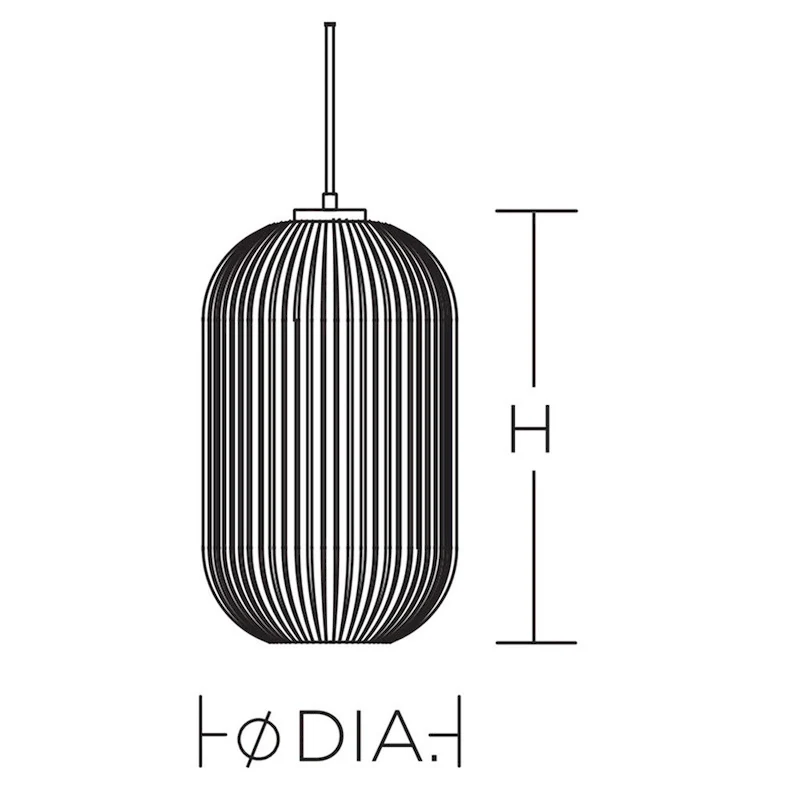 AFX Callie 15-inch White Pendant, Frosted Ribbed White Glass Shade