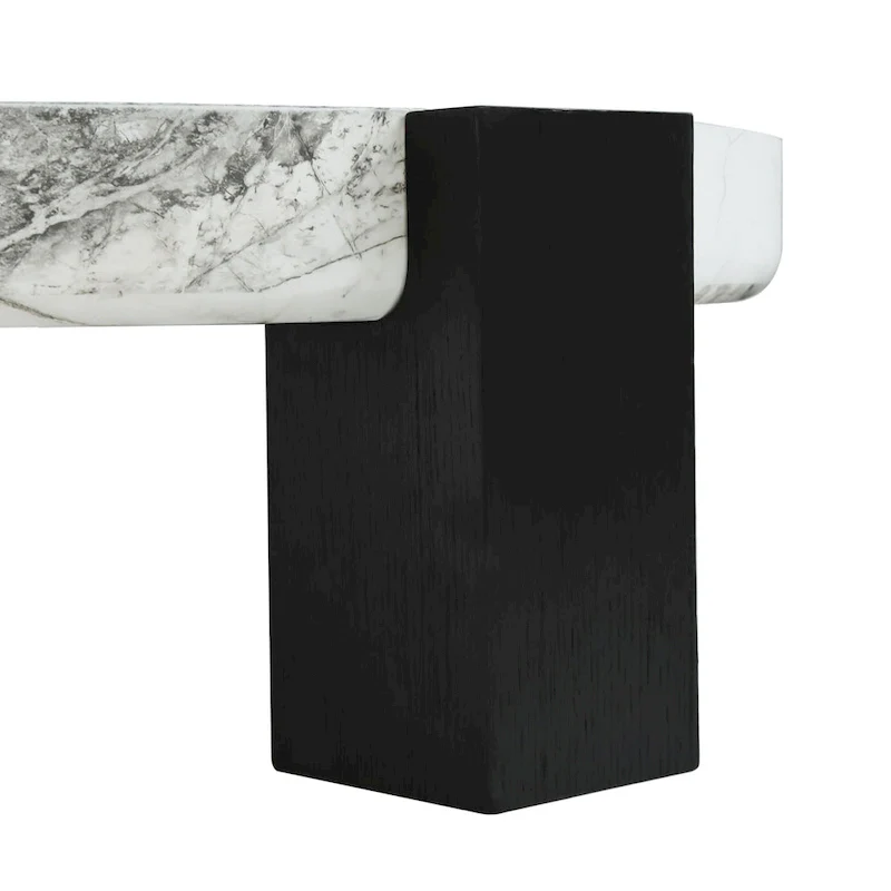 Set of 2 Round Nesting Coffee Table Set