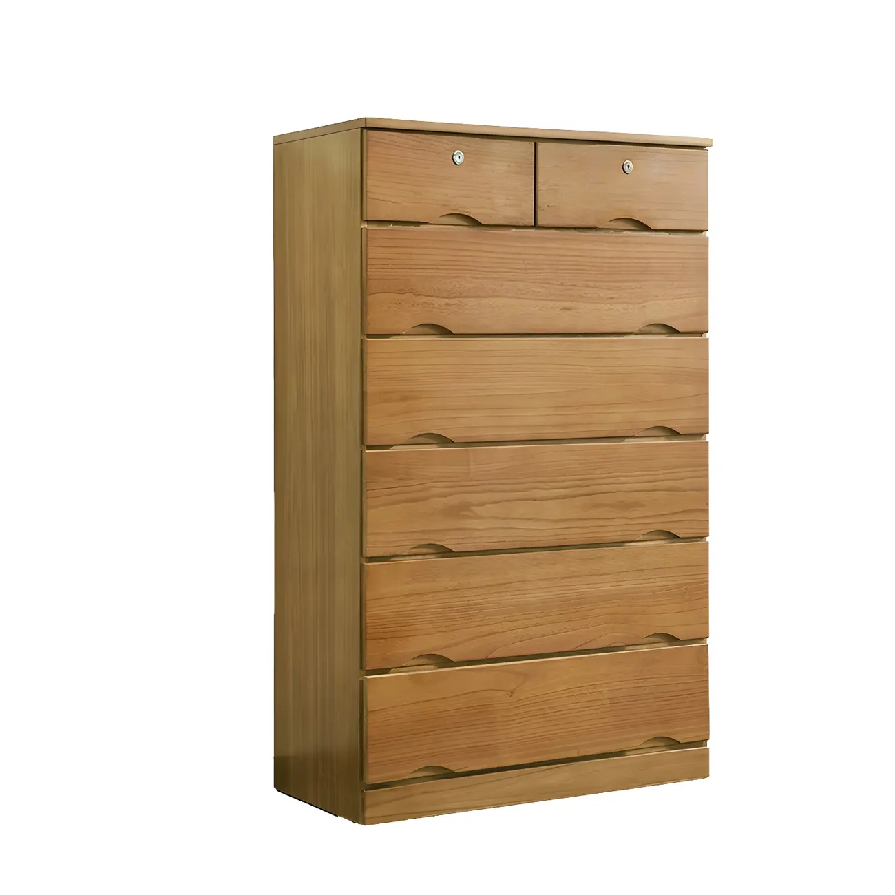 Stylish White Wooden Dressers with Soft Close Drawers