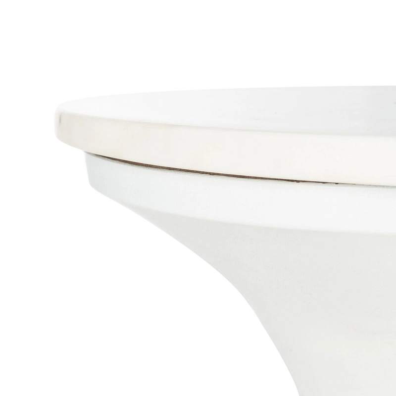 SAFAVIEH Nevada Pedestal End Table - 16 x 16 x 22 - 16Wx16Dx22H