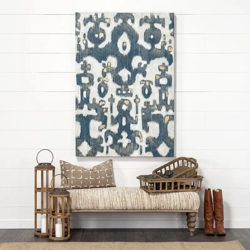 Alder II Cream Upholstered Seat w/ Wood Base Accent Bench - 55W x 16D x 18H