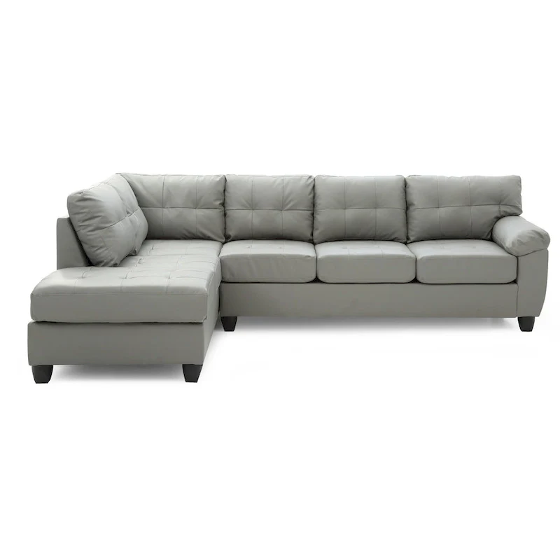 Gallant Faux Leather Sectional Sofa