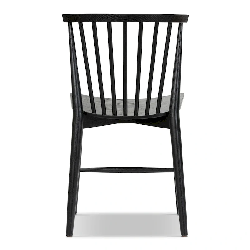 Poly & Bark Ligna Dining Chair - Spindled Bark with Solid Wood Frame