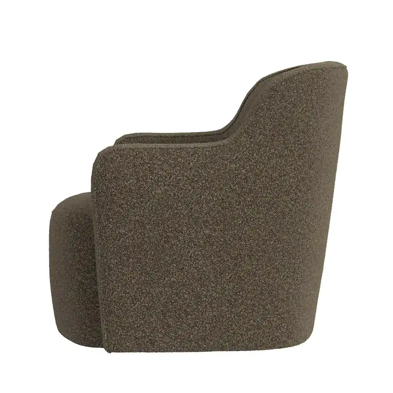 HomePop Upholstered Swivel Accent Chair