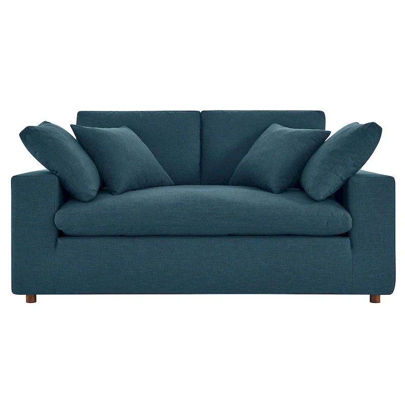 Commix Down Filled Overstuffed Loveseat - N/A