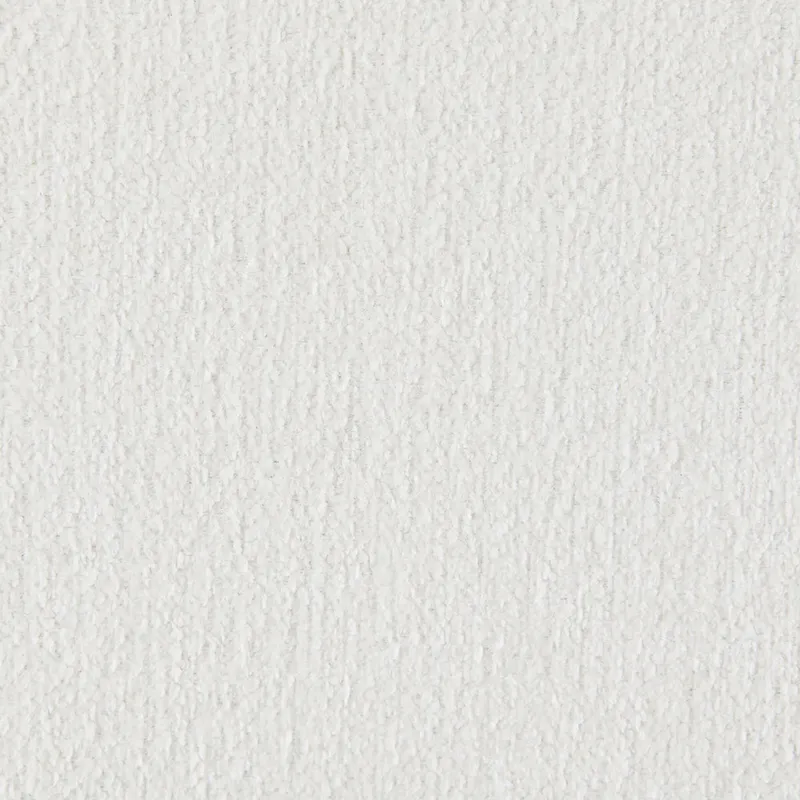 Furniture of America Anastasia White Chenille Sofa with Accent Pillows