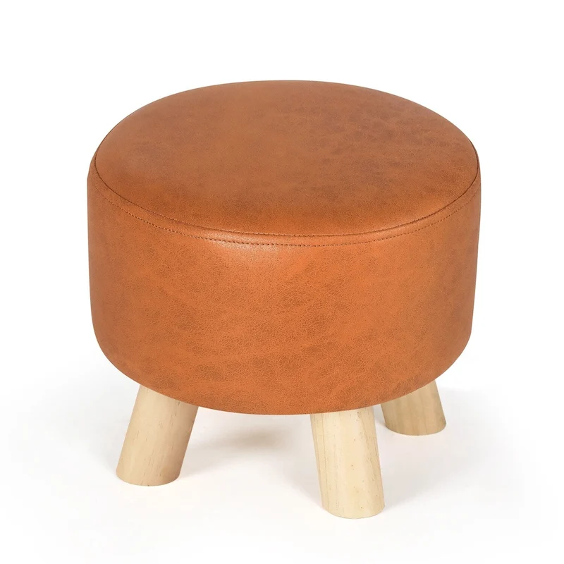 Adeco Foot Rest Ottoman Pet Stool