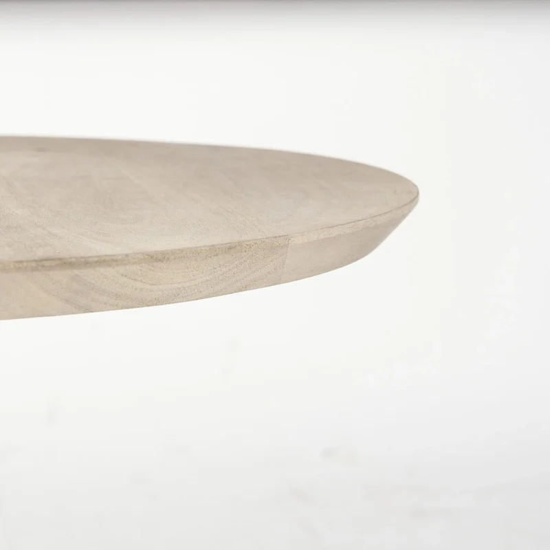 Pedestal Table with Detailing - 24  H x 20  W x 20  D