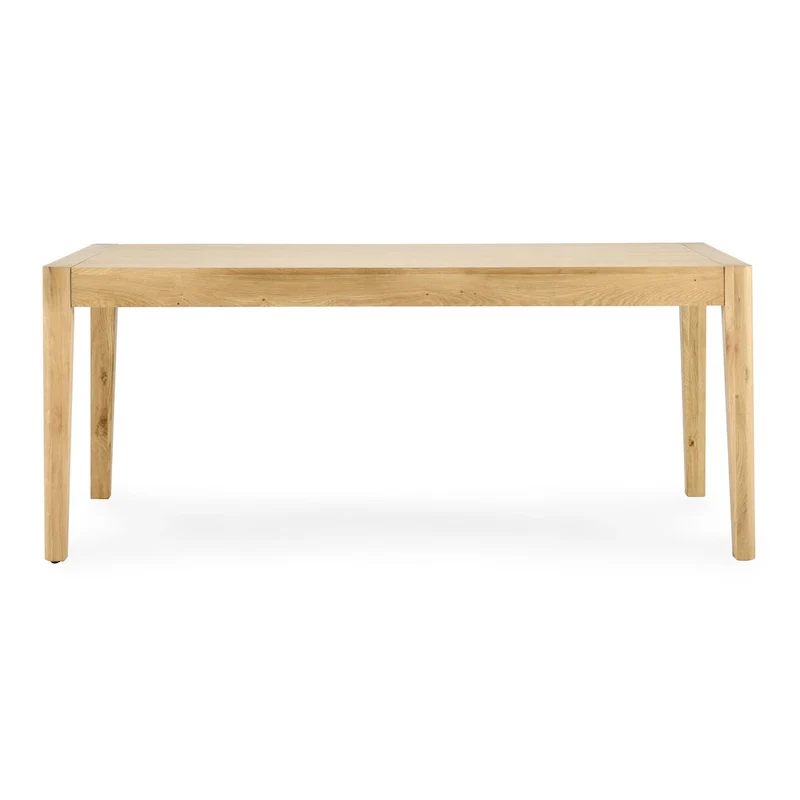 Beechgrove 72 Dining Table in Natural Brown by Kosas Home - 72Wx38Dx30H